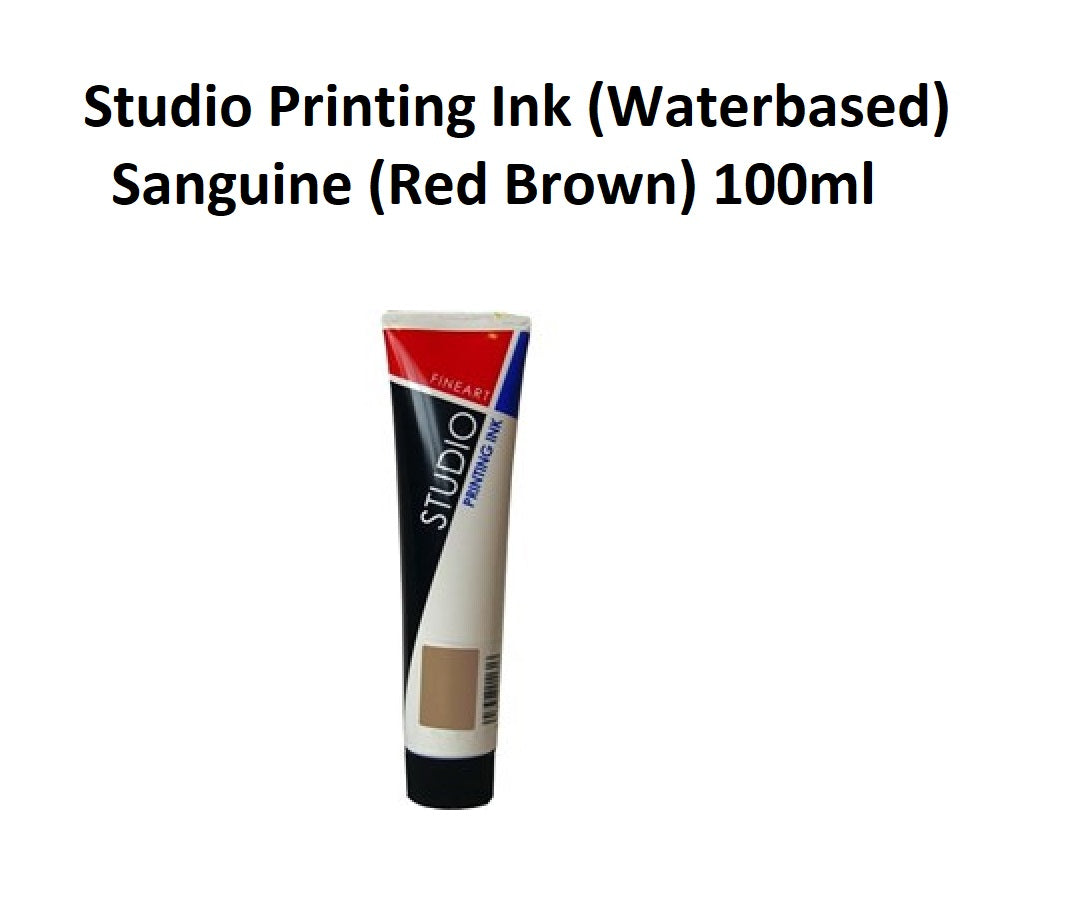 Sanguine (Red Brown) 100mL - FAS Studio Printing Ink (Waterbased)