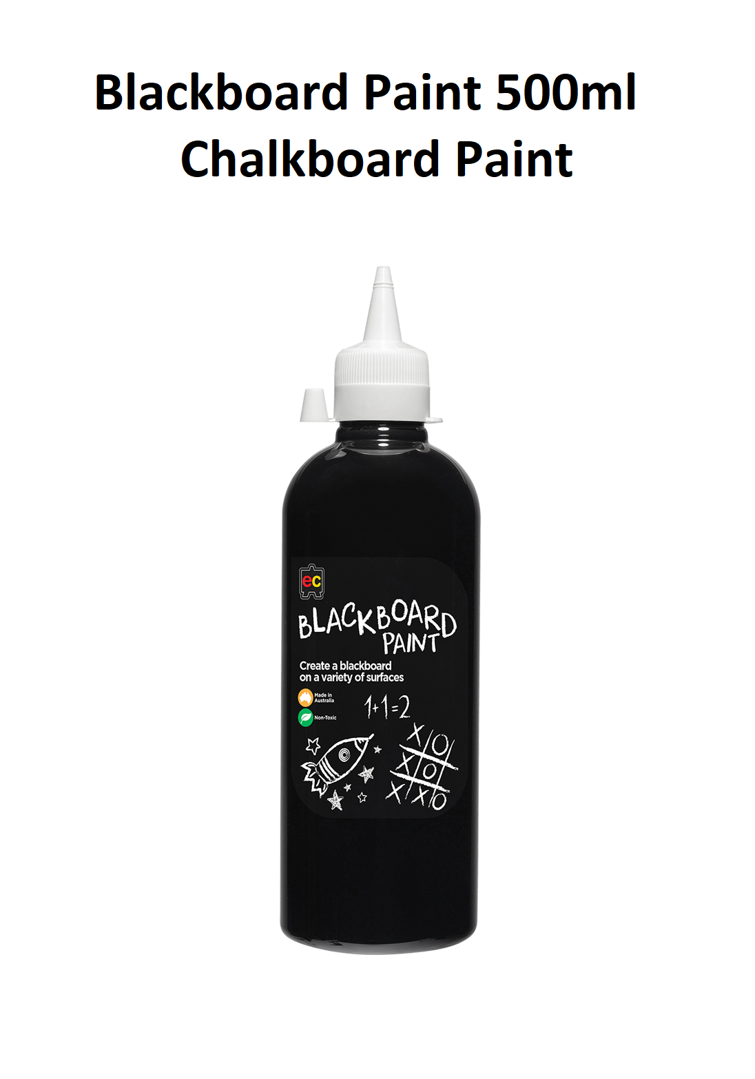 500mL - Blackboard Paint / Chalkboard Paint