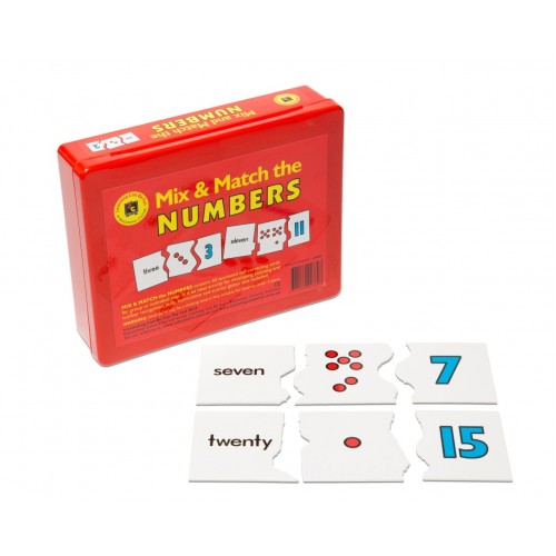 Mix And Match The Numbers Activity Game