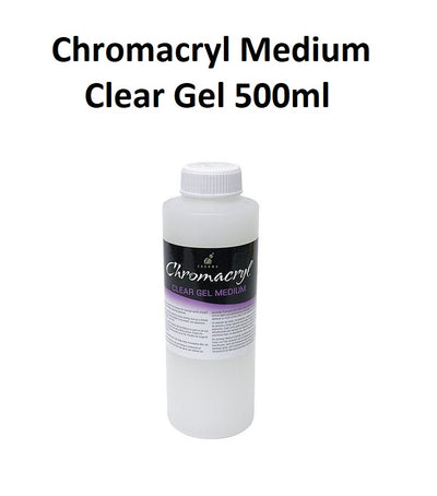 Chromacryl Medium - Clear Gel 500mL