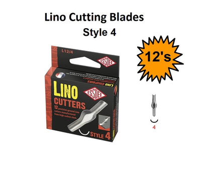 Style 4 - Lino Cutting Blades 12's