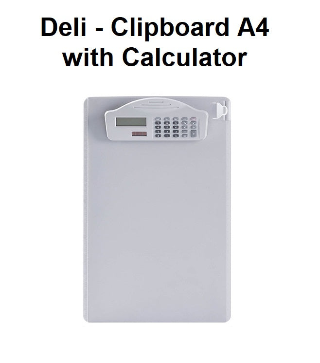 A4 Clipboard with Calculator