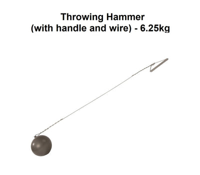 Throwing Hammer (with handle and wire) - 6.25kg