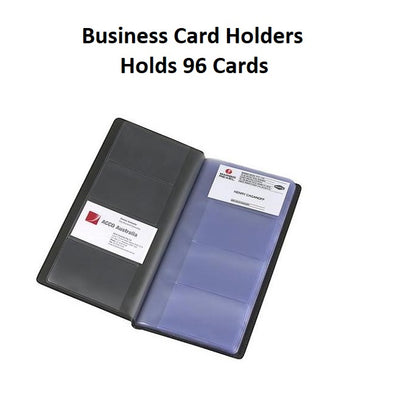 Business Card Holders - Holds 96 Cards