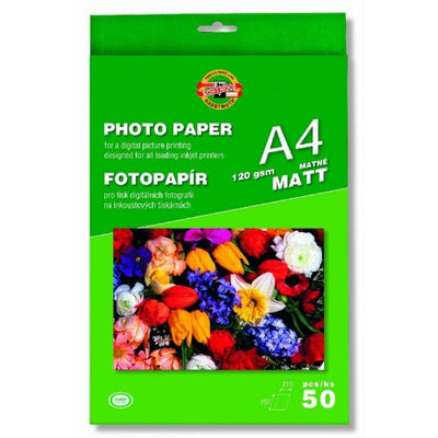 Koh-I-Noor Photo Papers - Matt - 120gsm - 50's