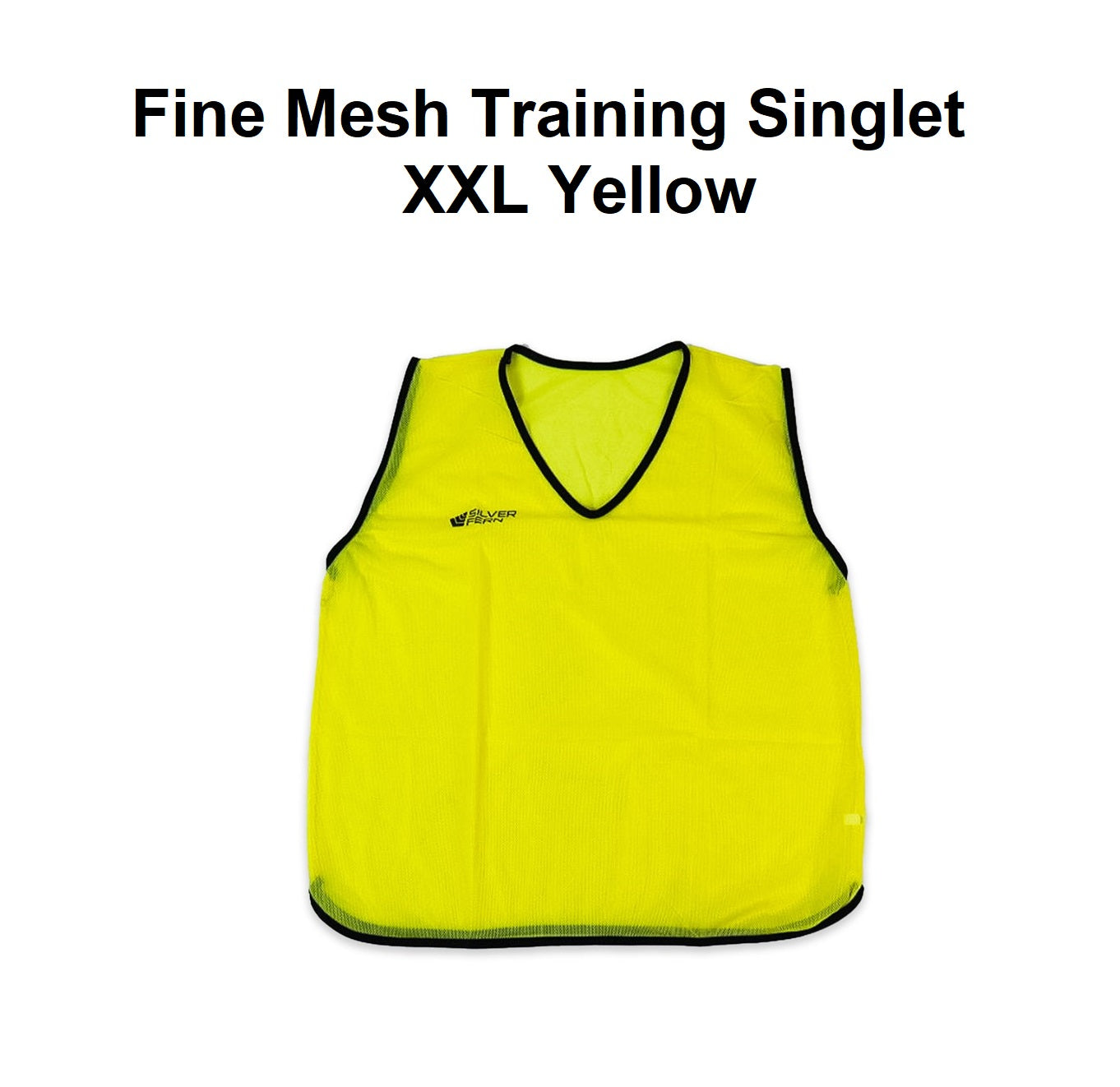 Fine Mesh Training Singlet - XXL Yellow