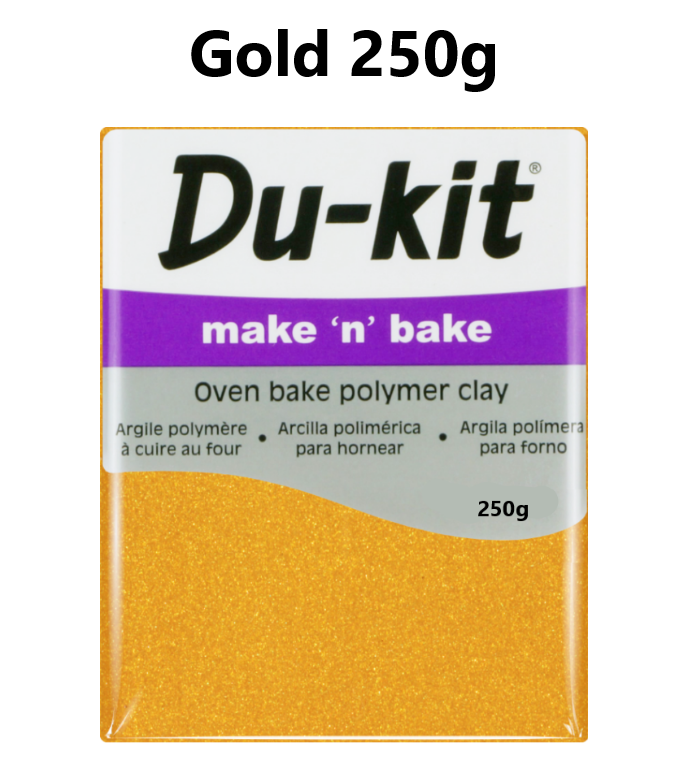 Gold 250g - Du Kit Modelling Clay