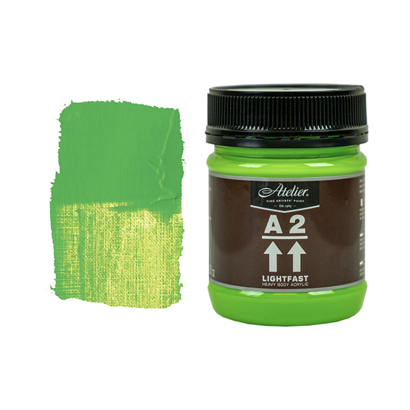 Light Green 250ml - Chroma A2 Acrylic Paint