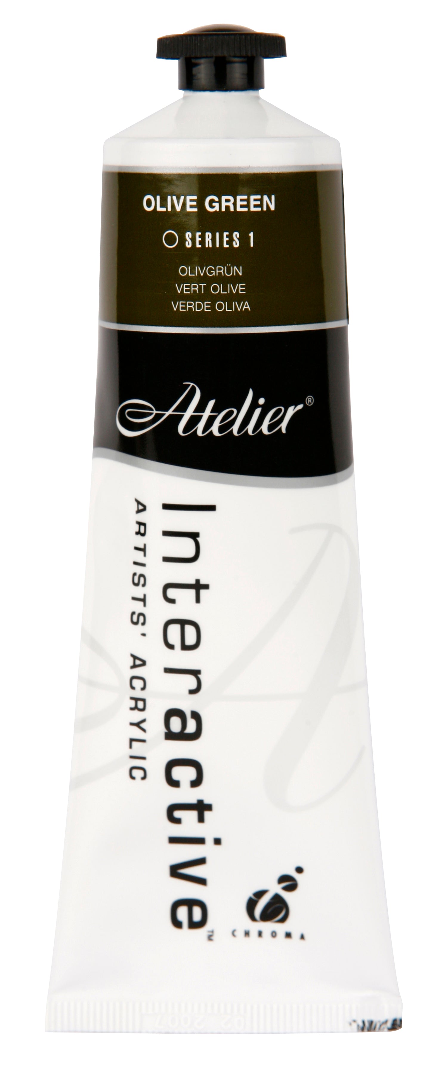 Olive Green 80ml - Atelier Acrylic Paint S1