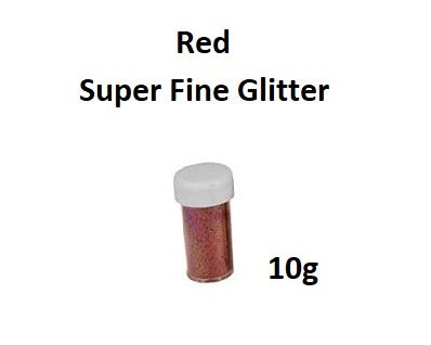 Red 10g - Midas Superior Fine Glitters
