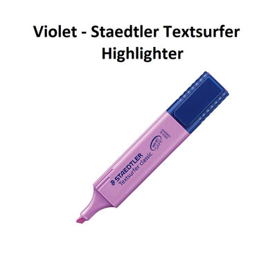 Violet - Staedtler Textsurfer Highlighter