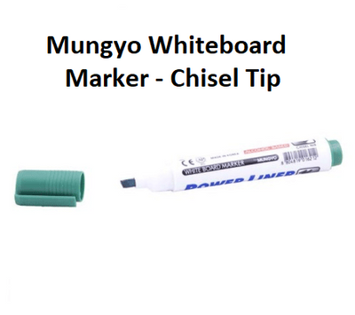 Green - Chisel Tip Mungyo Whiteboard Marker