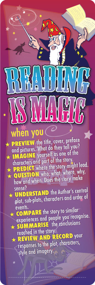 Reading is Magic - Bookmarks (Pack of 35)